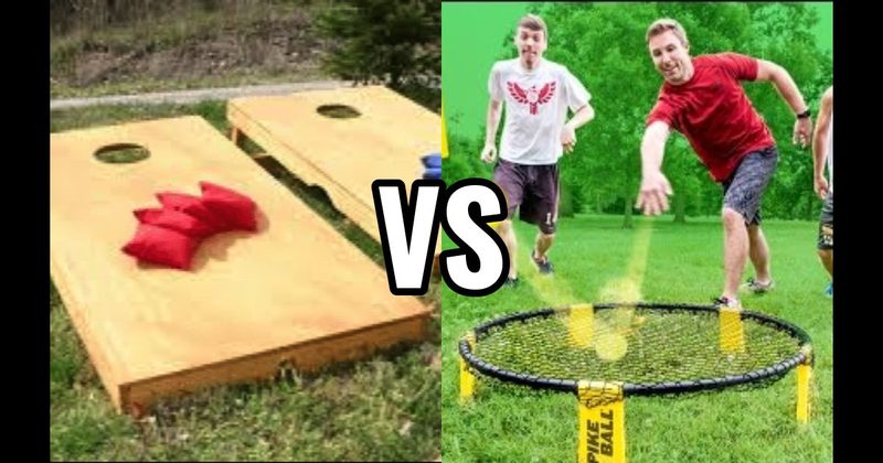 Cornhole vs. Spikeball