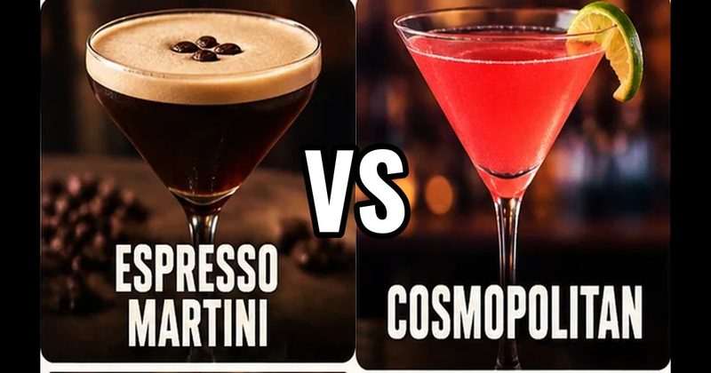 Cosmopolitan vs. Espresso Martini