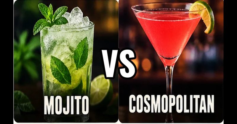 Cosmopolitan vs. Mojito