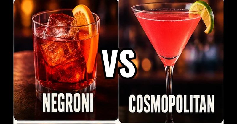 Cosmopolitan vs. Negroni
