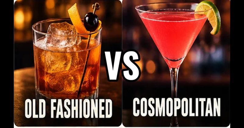 Cosmopolitan vs. Old Fashioned