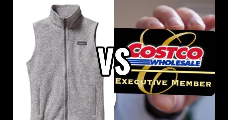 COSTCO EXECUTIVE MEMBERSHIP vs. PATAGONIA VEST