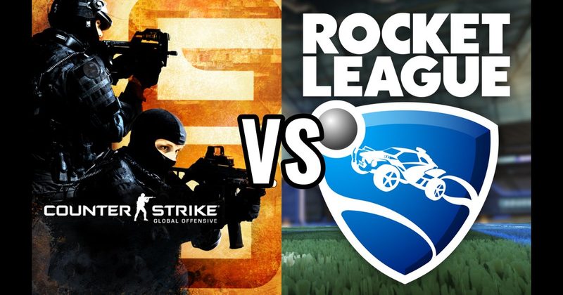 Counter-Strike: Global Offensive vs. Rocket League