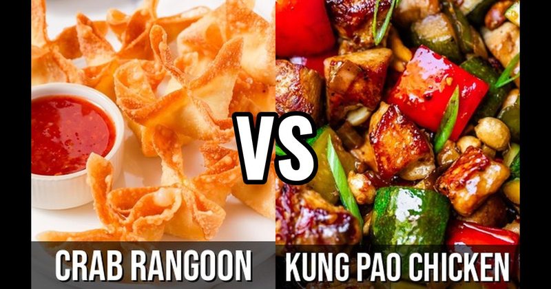 Crab Rangoon vs. Kung Pao Chicken