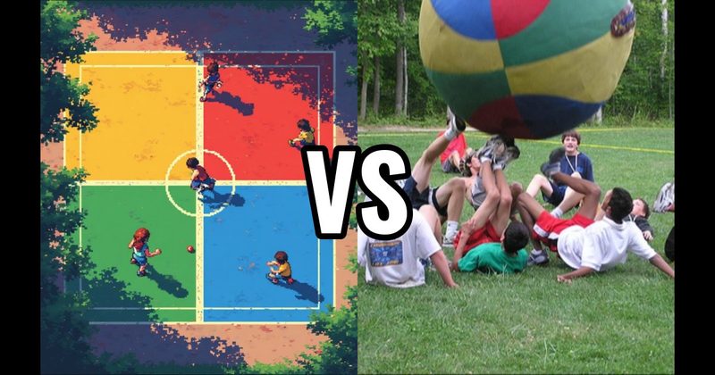 Crab Soccer vs. Four Square