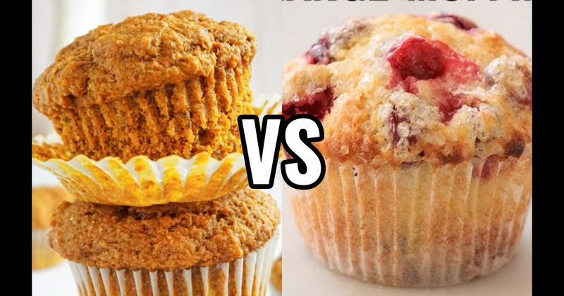 Cranberry Orange Muffin vs. Pumpkin Muffin