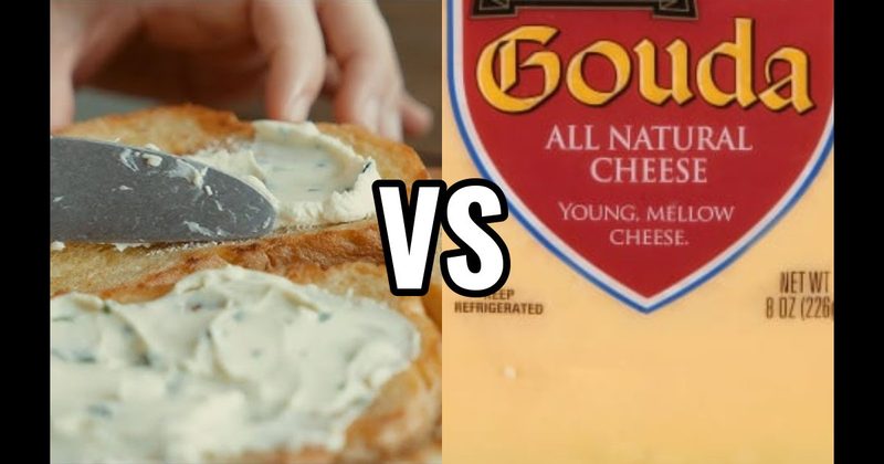 Cream Cheese vs. Gouda Cheese