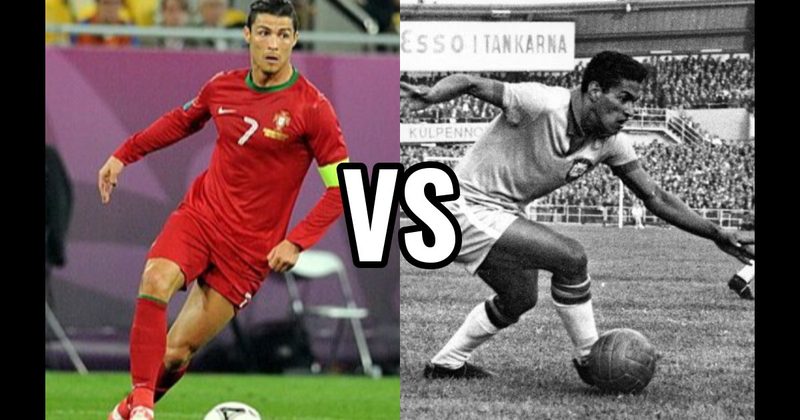 Cristiano Ronaldo vs. Garrincha