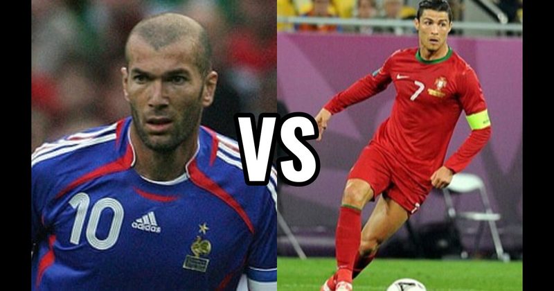 Cristiano Ronaldo vs. Zinedine Zidane