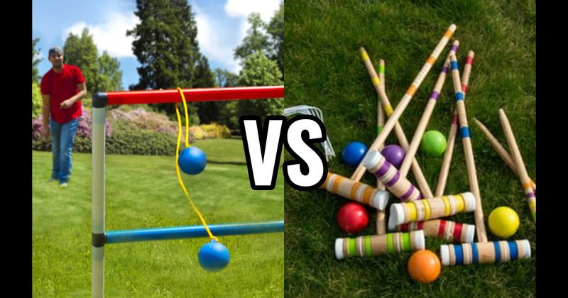 Croquet vs. Ladder Toss
