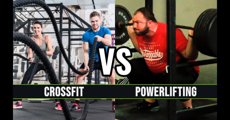 CrossFit vs. Powerlifting