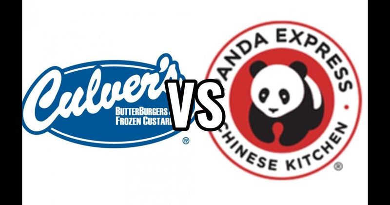 Culver’s vs. Panda Express