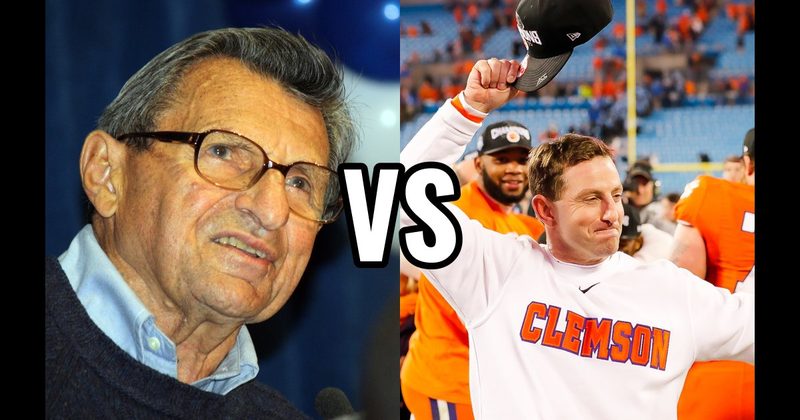 Dabo Swinney vs. Joe Paterno