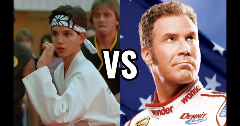 Daniel LaRusso (Karate Kid) vs. Ricky Bobby (Talladega Nights)