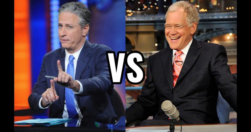 David Letterman vs. Jon Stewart