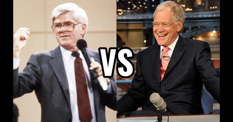 David Letterman vs. Phil Donahue