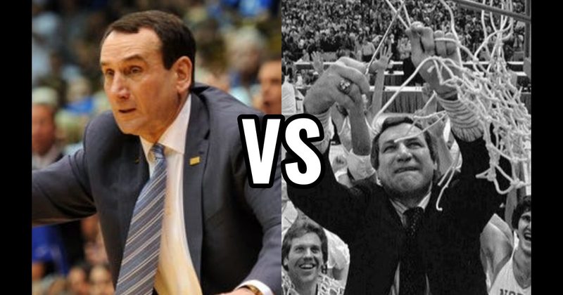 Dean Smith vs. Mike Krzyzewski