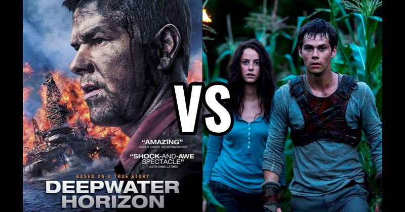 Deepwater Horizon vs. The Maze Runner