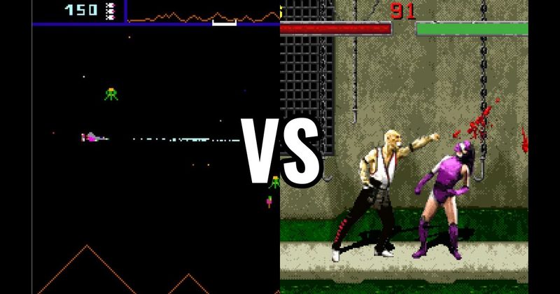 Defender vs. Mortal Kombat