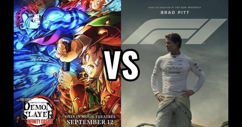Demon Slayer: Infinity Castle (2025) vs. F1 (2025)
