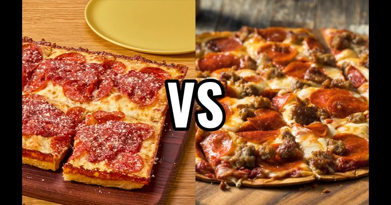 Detroit-Style Pizza vs. St. Louis-Style Pizza