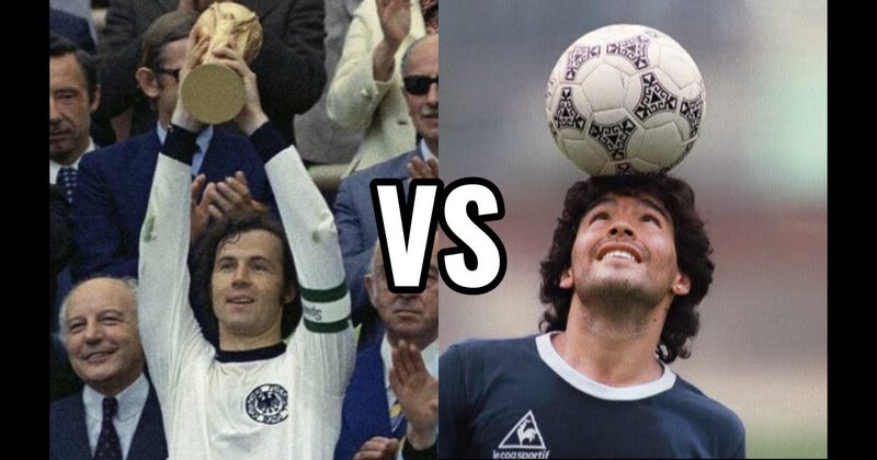 Diego Maradona vs. Franz Beckenbauer