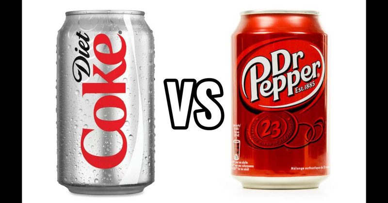 Diet Coke vs. Dr Pepper