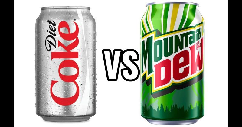 Diet Coke vs. Mountain Dew