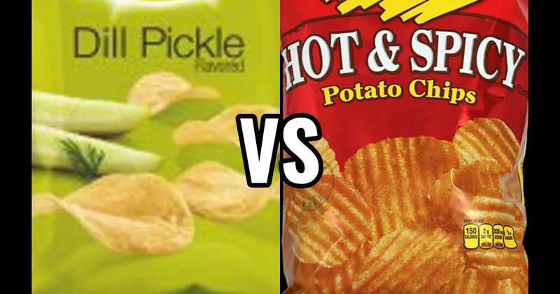 Dill Pickle vs. Hot & Spicy