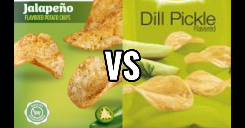 Dill Pickle vs. Jalapeño