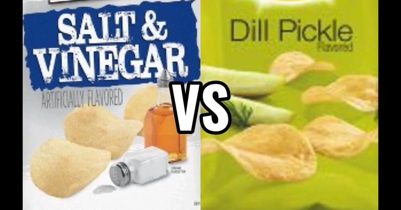 Dill Pickle vs. Salt & Vinegar