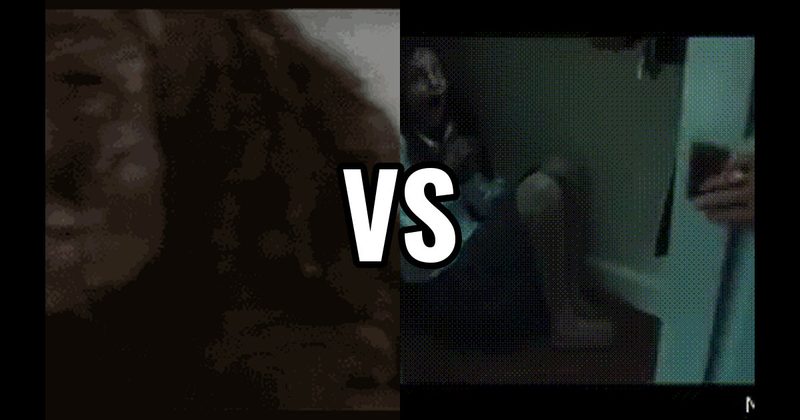 Closet Scene — The Ring vs. Diner Figure — Mulholland Drive