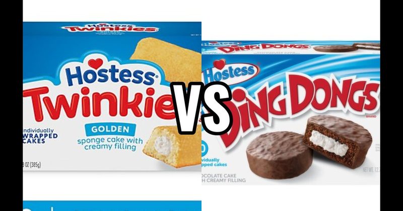 Ding Dongs (Hostess) vs. Twinkies (Hostess)