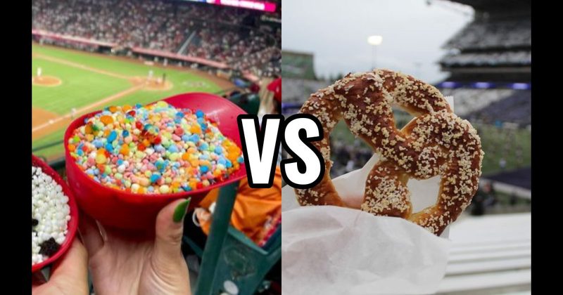 Dippin’ Dots vs. Soft Pretzels