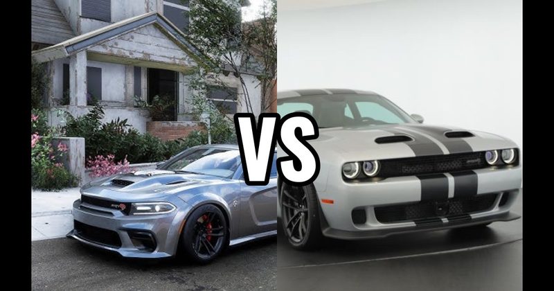 Dodge Challenger SRT Hellcat vs. Dodge Charger Hellcat