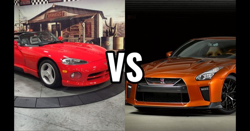 Dodge Viper vs. Nissan GT-R