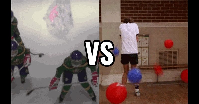 Dodgeball (Training) vs. The Mighty Ducks (Training)