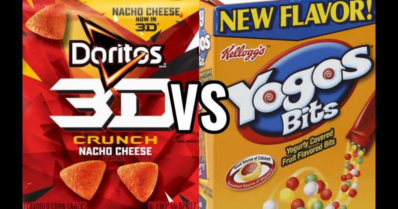 Doritos 3D vs. Yogos