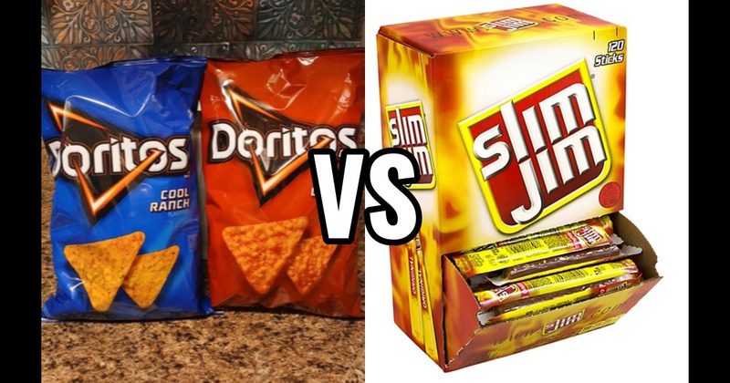 Doritos vs. Slim Jim