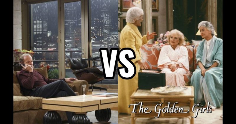 Dorothy’s House (The Golden Girls) vs. Frasier’s Apartment (Frasier)