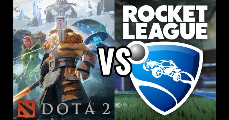 DotA 2 vs. Rocket League