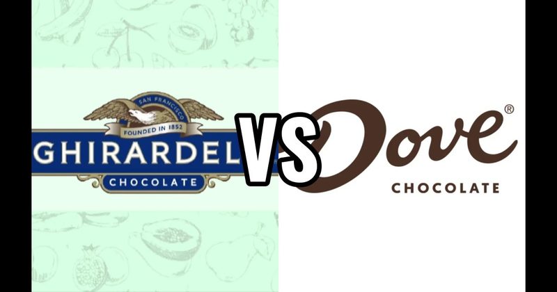 Dove vs. Ghirardelli