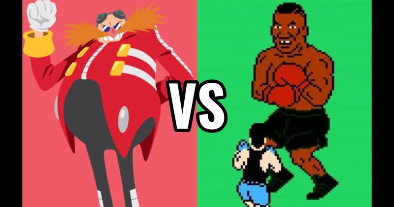 Dr. Eggman (Sonic the Hedgehog) vs. Mike Tyson (Mike Tyson's Punch-Out!!)