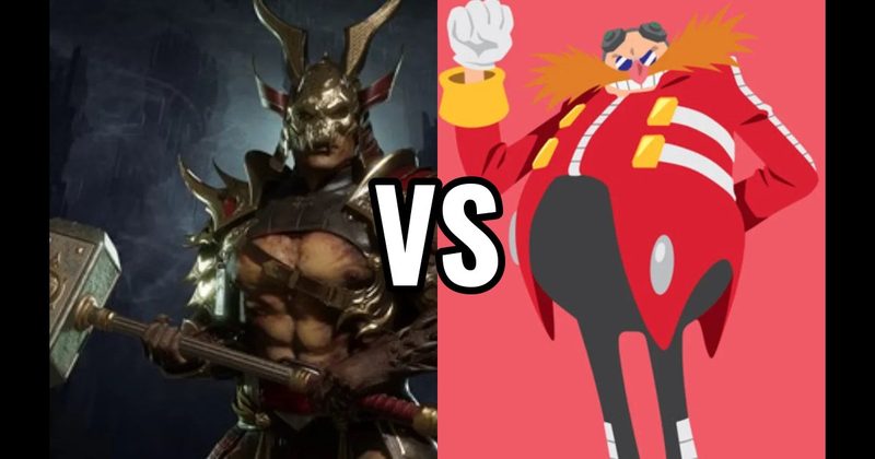 Dr. Eggman (Sonic the Hedgehog) vs. Shao Kahn (Mortal Kombat)