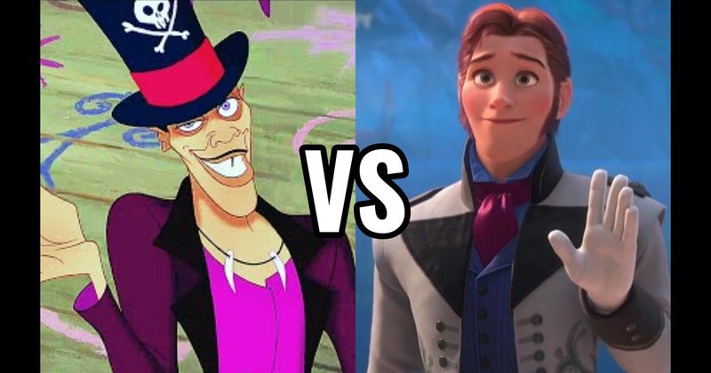 Dr. Facilier (The Princess and the Frog) vs. Hans (Frozen)