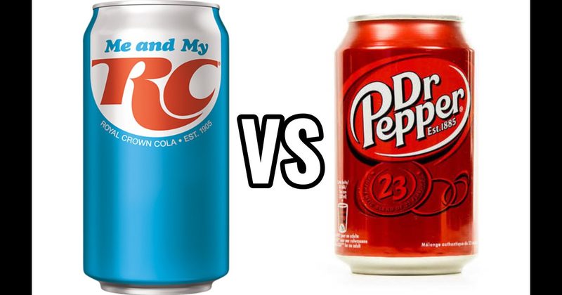 Dr Pepper vs. RC Cola