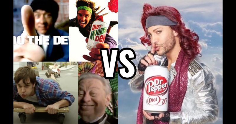 Dr Pepper’s Lil’ Sweet vs. Mountain Dew’s “Do the Dew” Crew