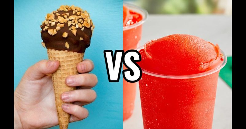 Drumstick vs. Italian Ice