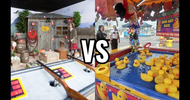 Duck Pond vs. Shooting Gallery