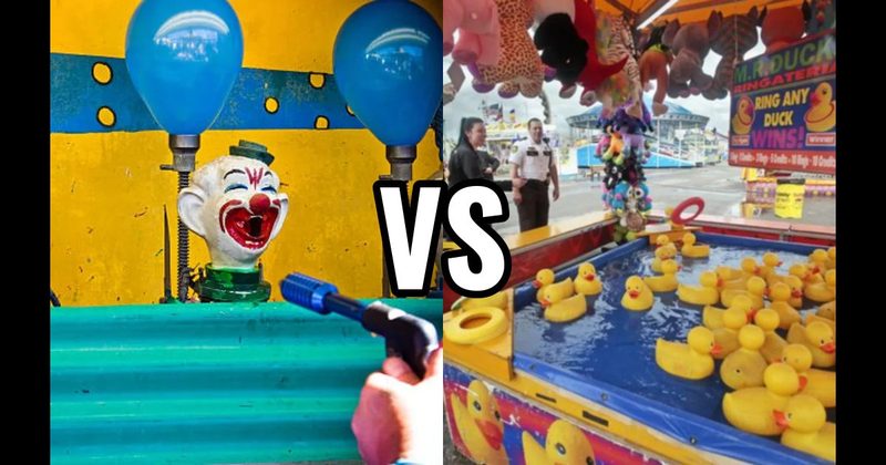 Duck Pond vs. Water Gun Race